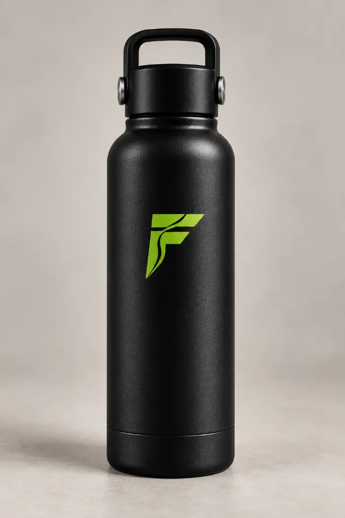 Fight to Play water bottle